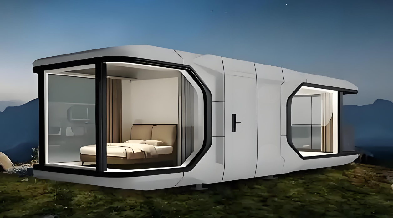 Best-Selling Modern Prefabricated Space Capsule House Modern Mobile Futuristic House