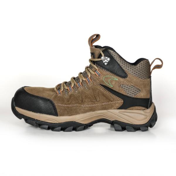 Shengjie Favorite Genuine Leather Upper Shoes With Nylon Fabric Gusset And EVA Outsole Safety Shoes