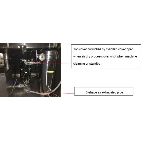 AC220V 50Hz PCB Pneumatic Stencil Cleaning Machine SUS 304 Structure