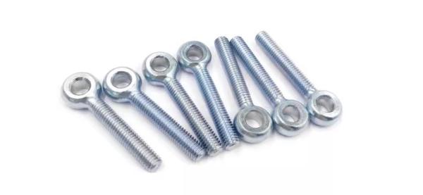 Din444  Long Eye Bolts Galvanized Live Joint Screws Lifting Rings Perforated Bolts