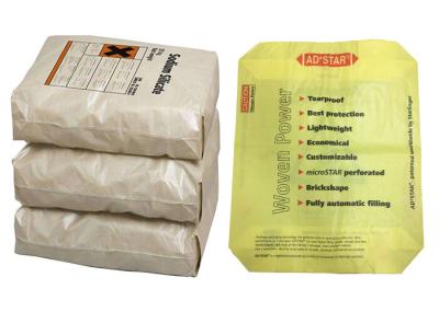 Recyclable Matt / Gloss PP Woven Sack Bags Valve Or Open Mouth OEM