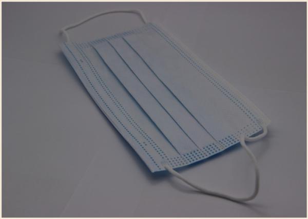 Foldable Disposable Medical Face Mask Extra Soft Ear Loops Eliminate Pressure To Ears
