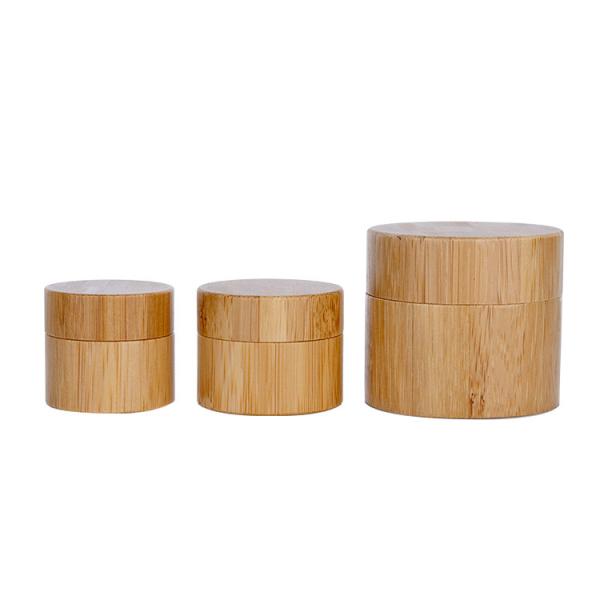 25ml バンブー 空のクリームボトル 高耐久性