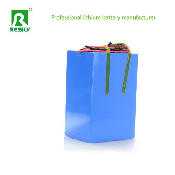 Batería de bicicleta eléctrica de iones de litio 15ah 48V para un carrito de golf eléctrico de 500W