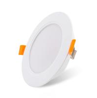 Plastic LED Downlight 4.5W 6500K Round Panel Light for Office