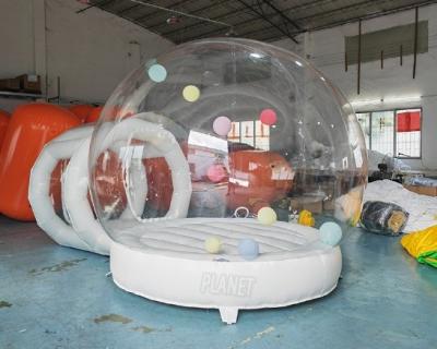子供 透明 膨張型 バブル バウンサー 透明 バブル バルーン ドーム ハウス 膨張型 バブル テント