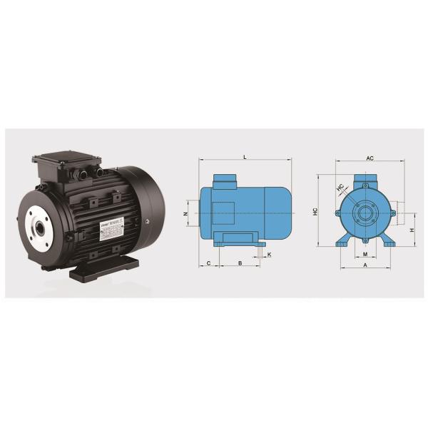 Стандарт электрического двигателя 5.5КВ 7.5ХП 112М2-4 ИЭ1 полого вала насоса высокого давления