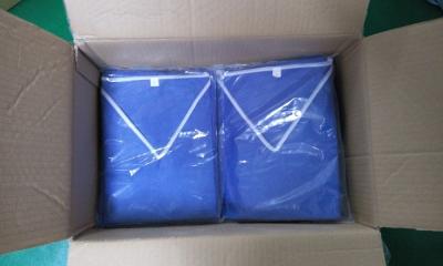 SMS or Spunlance Disposable Scrub Suits Isolation Gowns Water Resistant