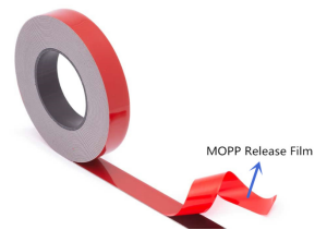 Single/Double Silicon MOPP Release Film 100x55cm Roll for Industrial Tapes