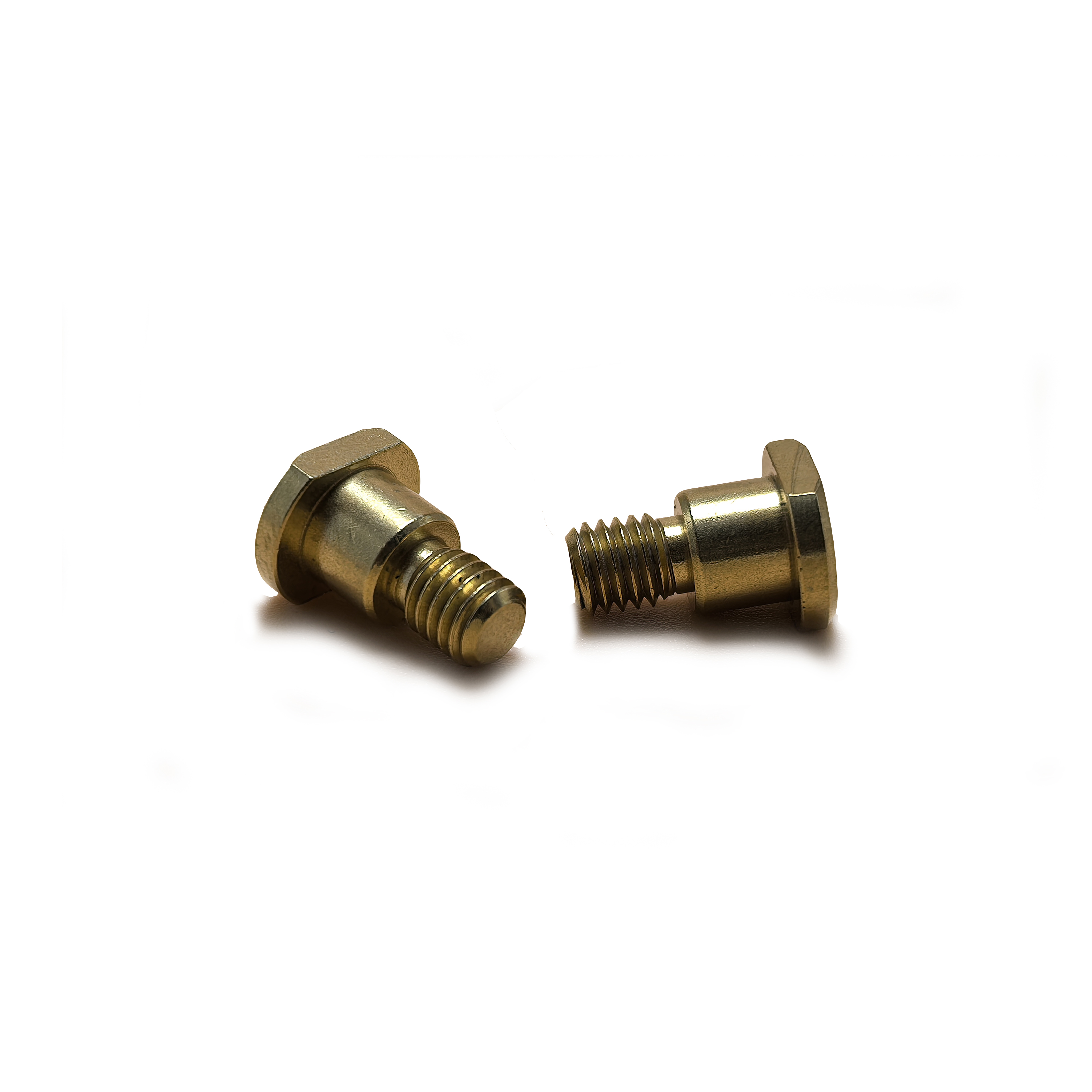 Positioning Copper Milling Plane Screws M6 Semi Threaded Bolt Screws