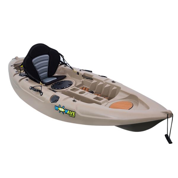 270*78*40cm HDPE Plastic Transparent Canoe/Kayak for Ocean Water Sport and Fishing