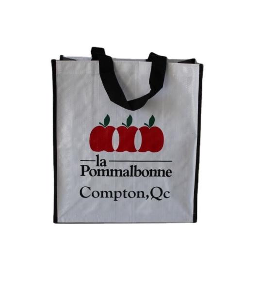 Supermarket Reusable Recyclable Shopping Gift Promotional Laminated PP Woven Bag
