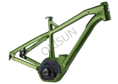 27.5  Inch Green Aluminum Electric Bike Frame XC Hardtail Full Suspension