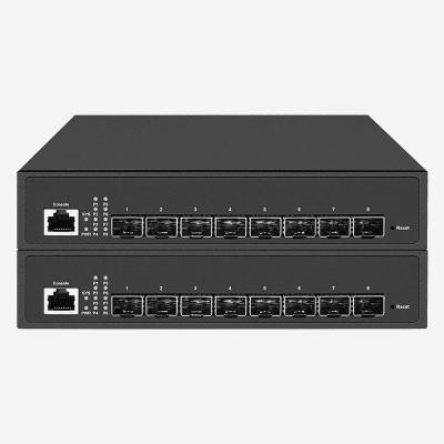 Suporte VLAN SFP+ 10GB Ethernet Switch AC 100-240V 50/60HZ Fornecimento de energia