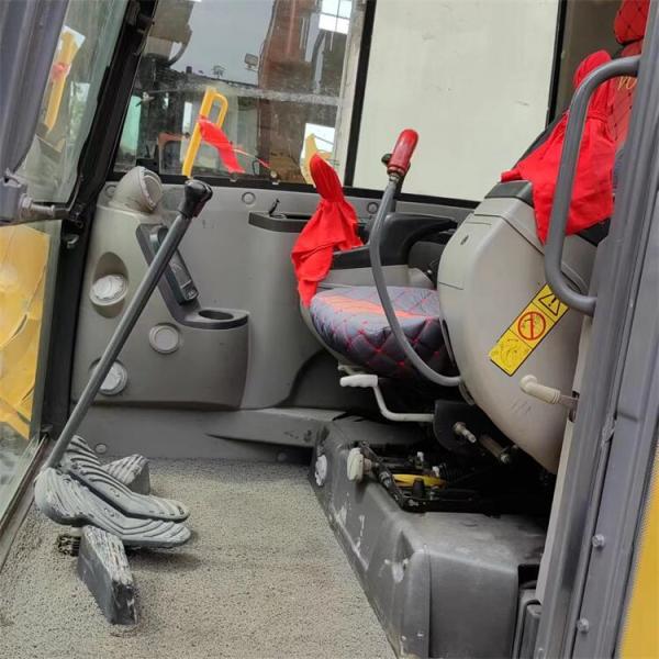 Venta de Shanghai Excavadora EC60D de 6 toneladas usada con válvula hidráulica original hecha en Corea