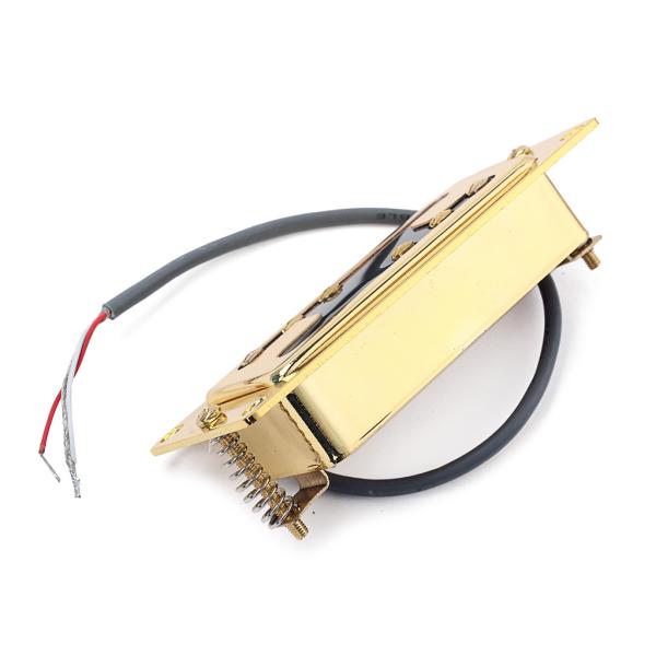 RB Style Mini Style H Tipo Guitarra Elétrica Humbucker Pickup 72x32MM para RickenBacker Style Guitar Gold