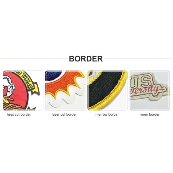 Airline Uniform Clothing Embroidery Patches / Custom Embroidered Iron On Patches