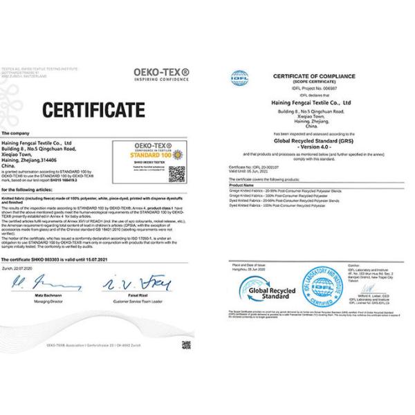 Ткань лайкра полиэстера Lycra Swimwear высокого простирания водоустойчивая UPF50+