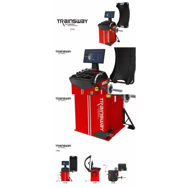 Малый размер колеса балансирующего диапазона железнодорожный путь 818 серии балансировщик шин поддерживается послепродажной службы