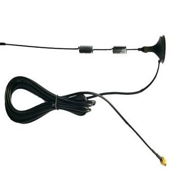 SMA Connector Indoor GSM Magnetic Mount Antenna 50Ω Impedance