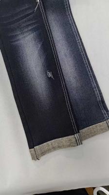 Tejido vaquero de 12oz azul gris de peso pesado con construcción de 180cm de ancho completo 10+10 Sin elástico JSD3355 para vaqueros de hombre