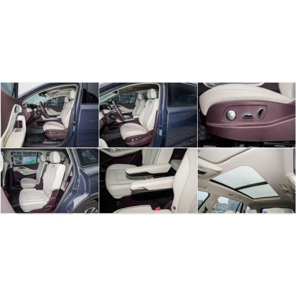 2026 Hongqi HS7 PHEV Luxury Midsize SUV 358kW AWD 120-125km EV Range 6.8s 1000km+ Combined L2 ADAS Global Export
