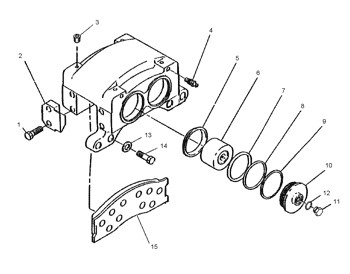1G8451 Piston Engine 1G-8451 Ring 5M9623 Washer Blank Piston .036 In.Thick Cylinder Liner 5M-9623