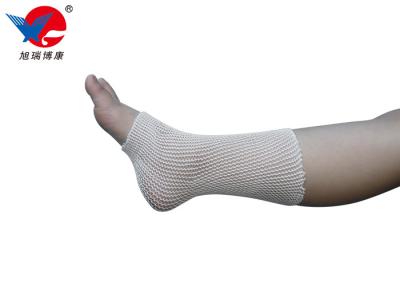 Washable First Aid Medical Equipment For Ankle , Medical Elastic Tubular Net Bandage