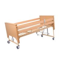 Unfolded Medical Wood Bed Home Care Hospital Furniture for Commercial