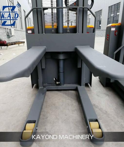 Compact Lightweight Electric Pallet Stacker with 2 Stage/3 Stage Mast for Easy Maneuvering