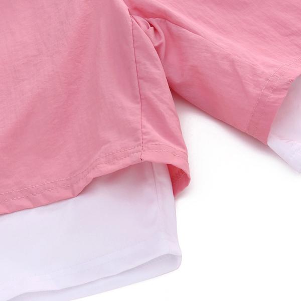 2022 New Fake Two Piece Sports Casual Basketball Shorts Sports Pants Men