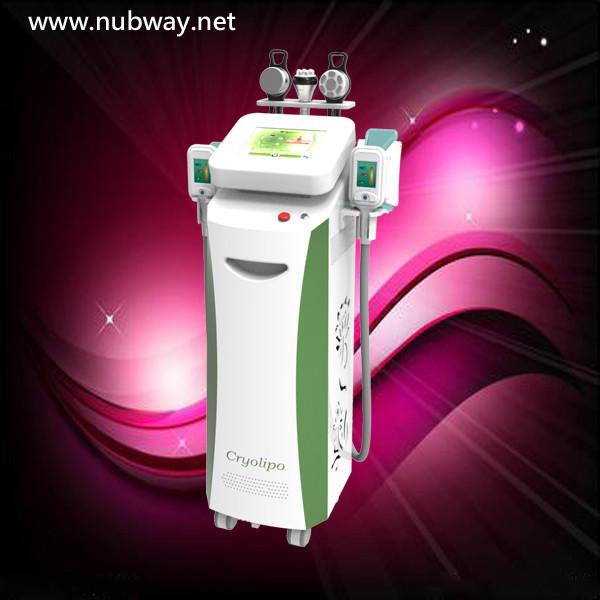 Touch Screen Radio Frequency Cryolipolysis Fat Freezing Slimming Machine For Body Shape