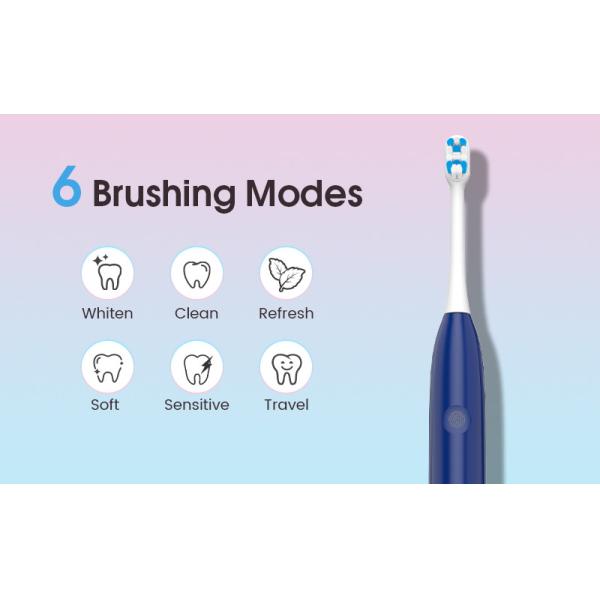 Professional Oral Health Electric Toothbrush DuPont Soft Bristled Brush Smart Vibrator Sonic Electric Toothbrush