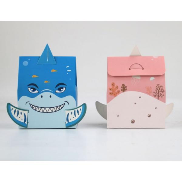 Коробка 150g/Pcs конфеты свадьбы упаковки еды акулы Biodegradable бумажная