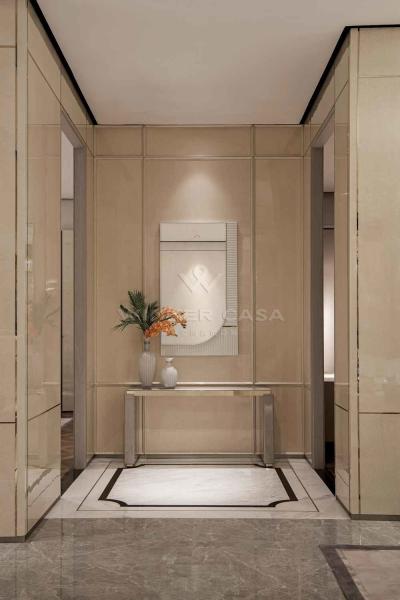 White Elegant Entrance Way Wall Mirror W012H9A