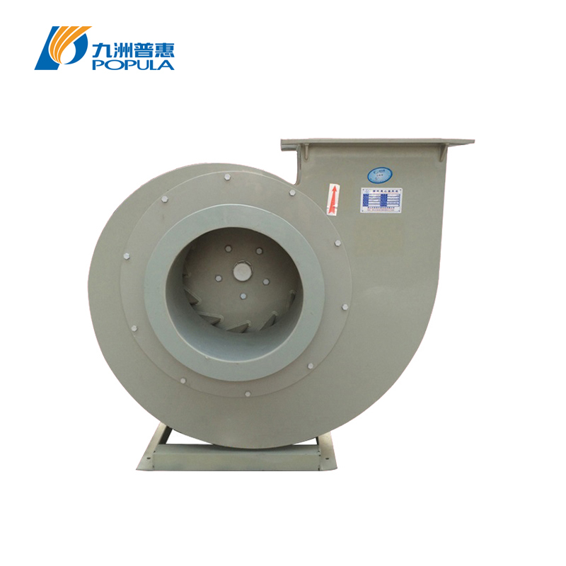 Lightweight PP Polypropylene Centrifugal Fan Acid Resistant Direct Drive Design