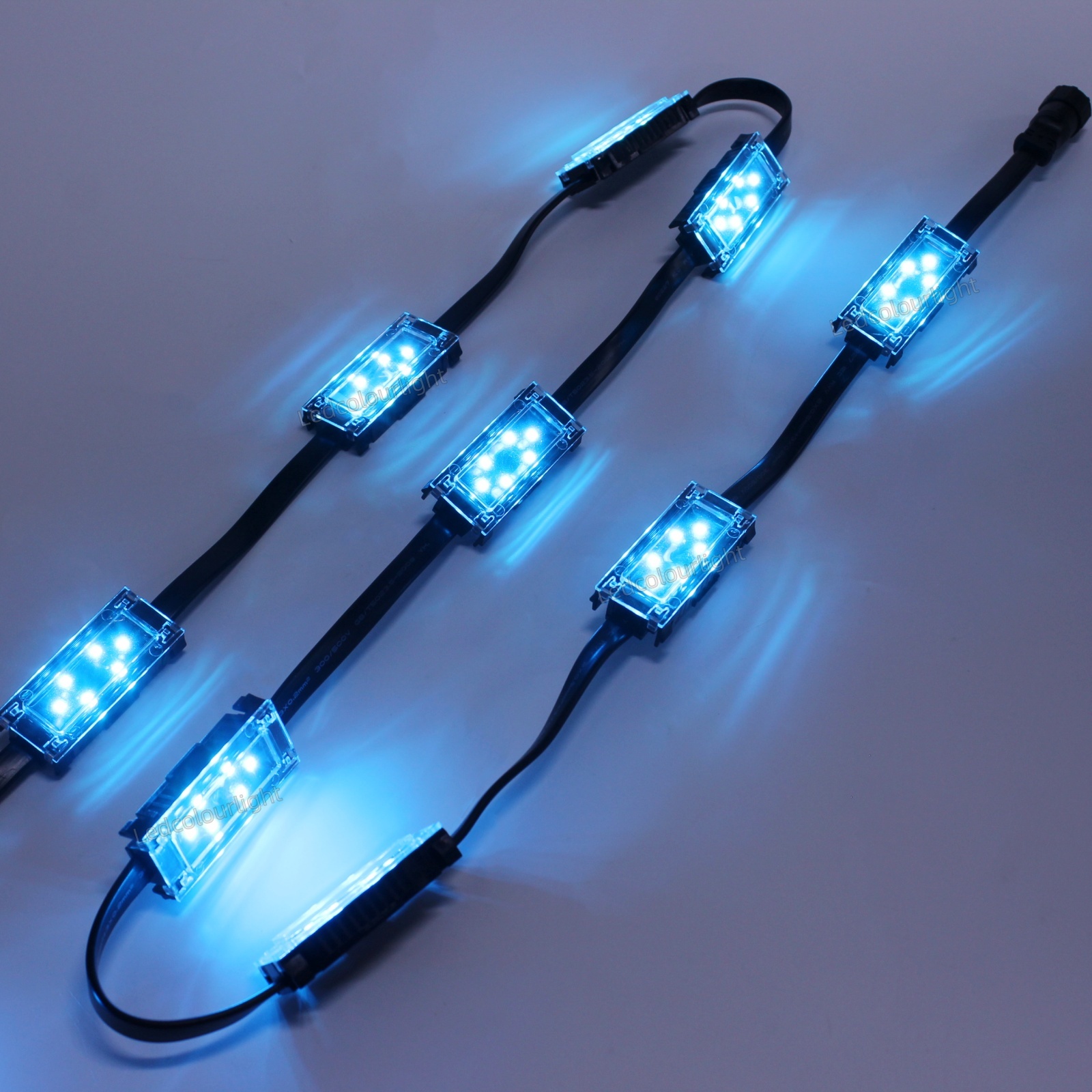28x72mm DMX LED Point Light DC24V IP66 RGBW Pixel Lighting for Outdoor Building
