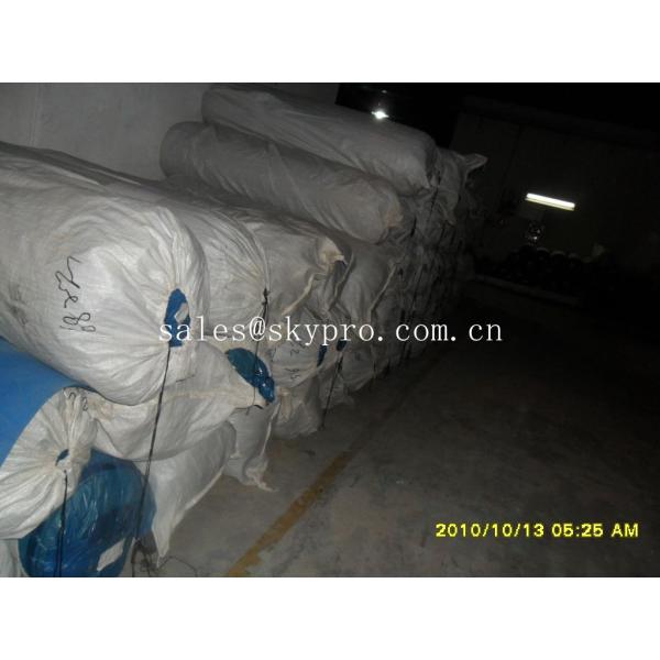 Лист резины рогожки настила стержня циновок анти- толщины черноты 6мм выскальзывания резиновый