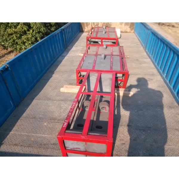 High Cr White Iron wear resistant and higher hardness Castings blow bars shipment to American for ball mill