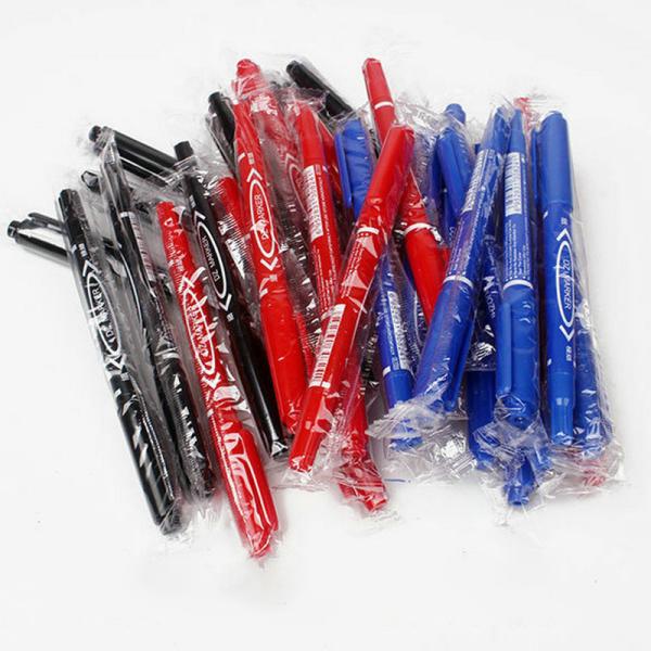 Двойная ручка для маркировки на белом доске с круглой кнопкой щетки и шириной письма 0,5/1,5 мм