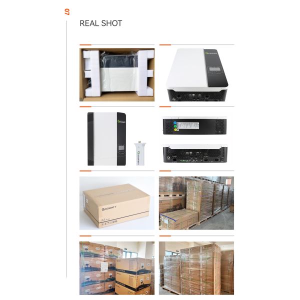 Myanmar Growatt SPF 5000ES Inverter off Grid 3000w 5000w 3kw 5kw Pure Sine Wave off Grid Solar Power Inverter Growatt 5000W