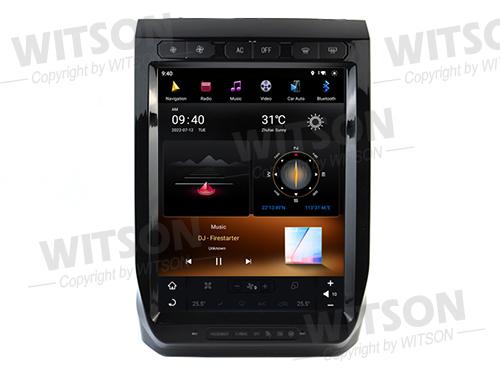 12.1 Screen Tesla Vertical Android Screen For Ford F150 Raptor 2015-2021 Car Multimedia Stereo GPS Carplay Player