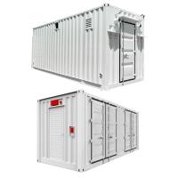 envase del sistema del almacenamiento de energía de la batería de los 20ft con el sistema de gestión del ccsme