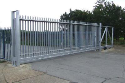 Factory Supply Hot DIP Galvanised Steel Palisade Fencing Easily Assembled For Steel Tower