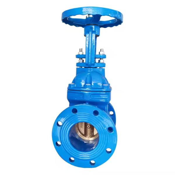 BS 4504 Ductile Iron PN10 PN16 DN100 50mm Non Rising Stem Gate Valve NRS Gate Valve For Water