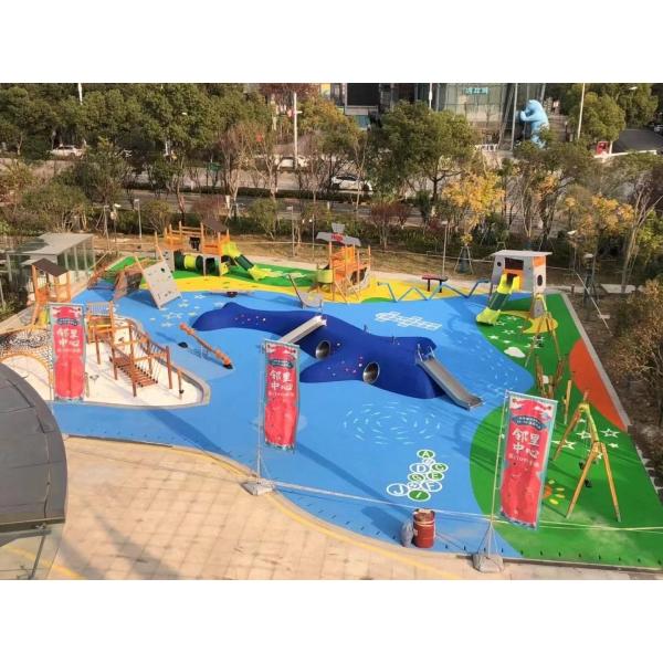 Резина Playscape настила спортзала DIY Epdm мульчирует сертификат мякиша EN716