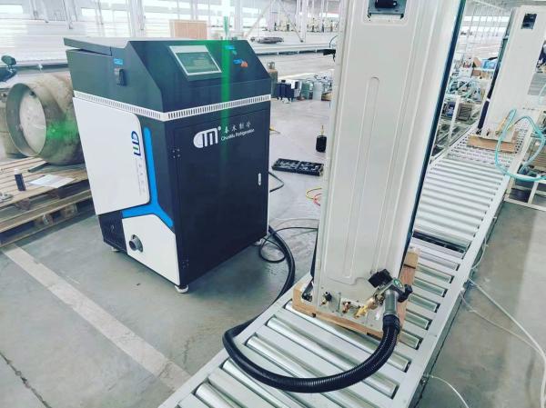 Equipamento de carregamento de refrigerante totalmente automático R32 R290 ar condicionado bomba de recuperação máquina de carregamento de gás de recuperação