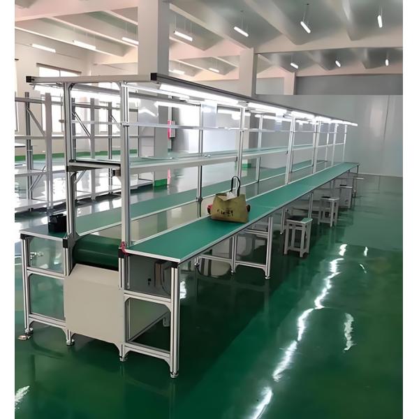 High Precision Assembly Line Conveyor Belt For Optical Lens Production