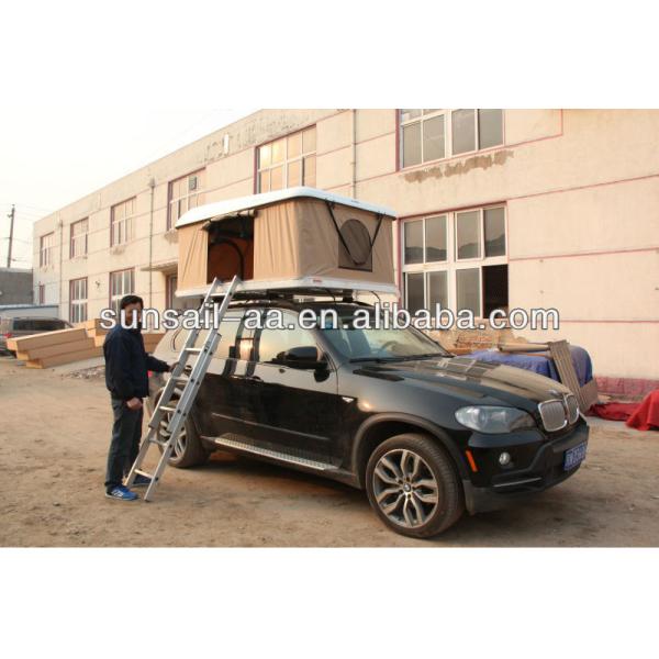 Automatic Hard Shell Fiber Glass Car Roof Top Tent for Waterproof Camping Comfortable