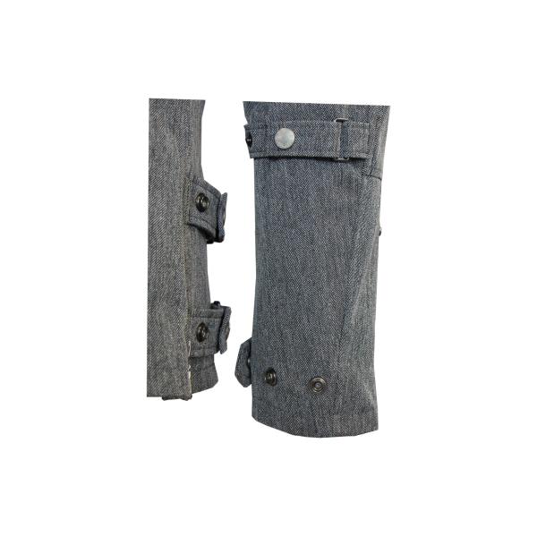 Twill 280 GSM 2/1 костюмов мотоцикла зимы 40% хлопок 60% полиэстер с мехом овечки вкладыша